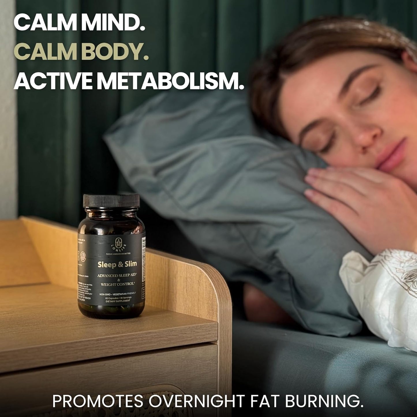 Sleep and Slim - Night Time Fat Burner with Melatonin