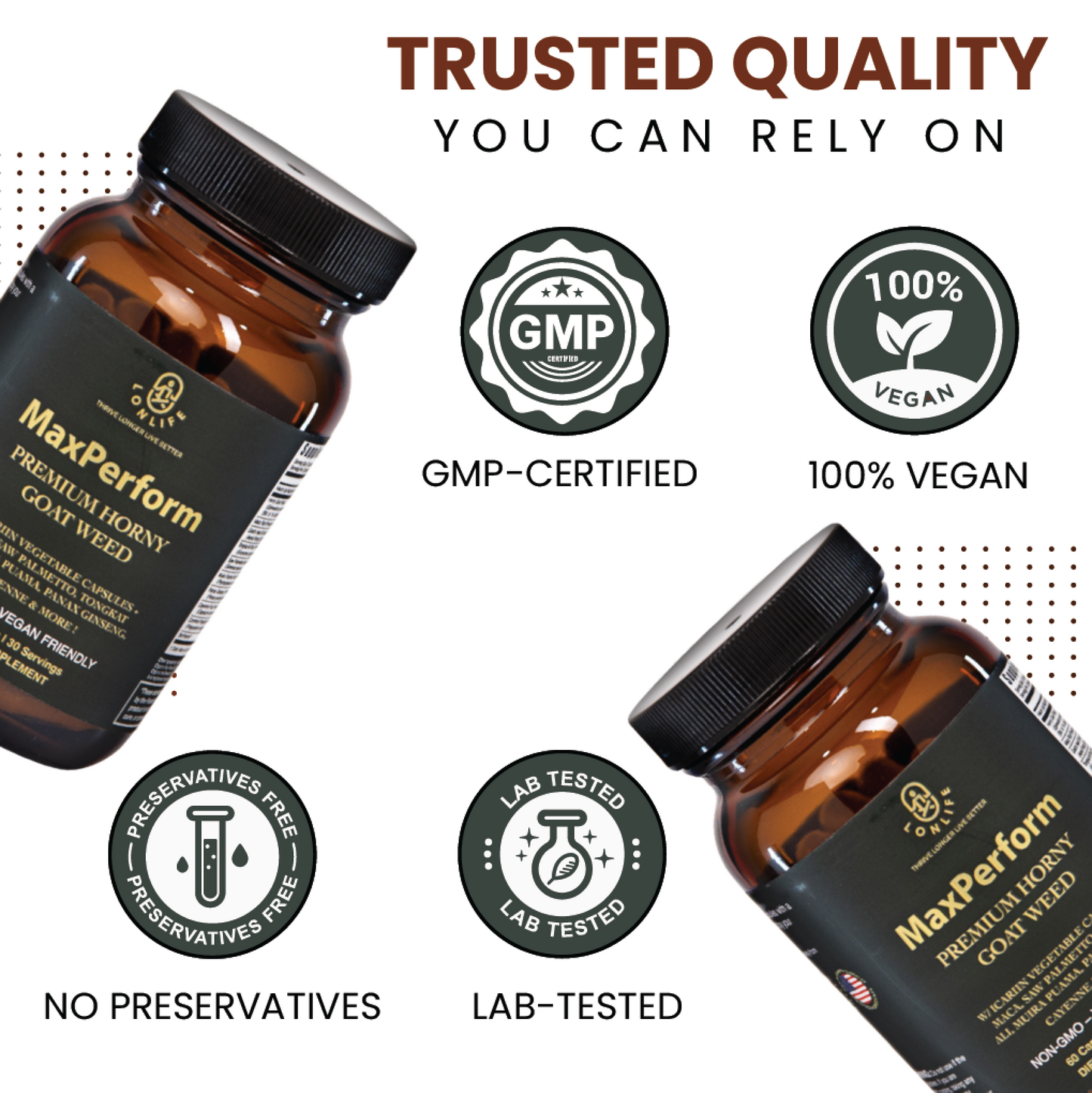 MaxPerform-Maca Root & Horny Goat Weed Supplement