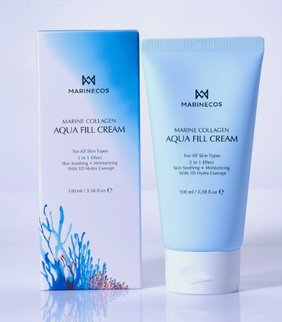 Marine Collagen Aqua Fill cream - 3D Face & Neck Lift