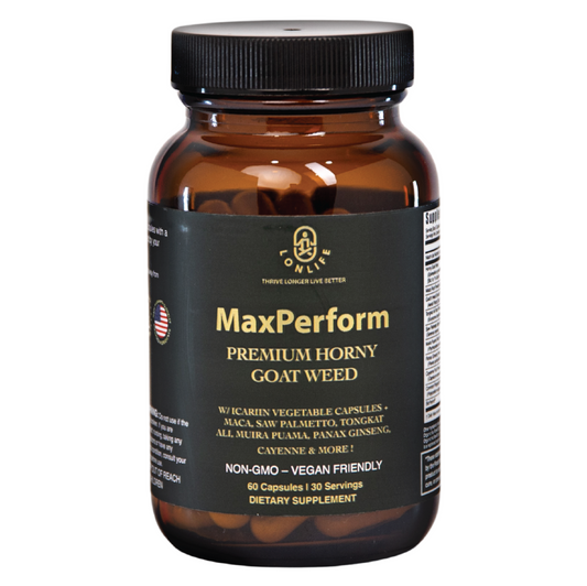 MaxPerform-Maca Root & Horny Goat Weed Supplement