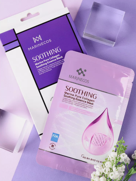 Maine Pure Collagen Soothing Essence Mask 5packs